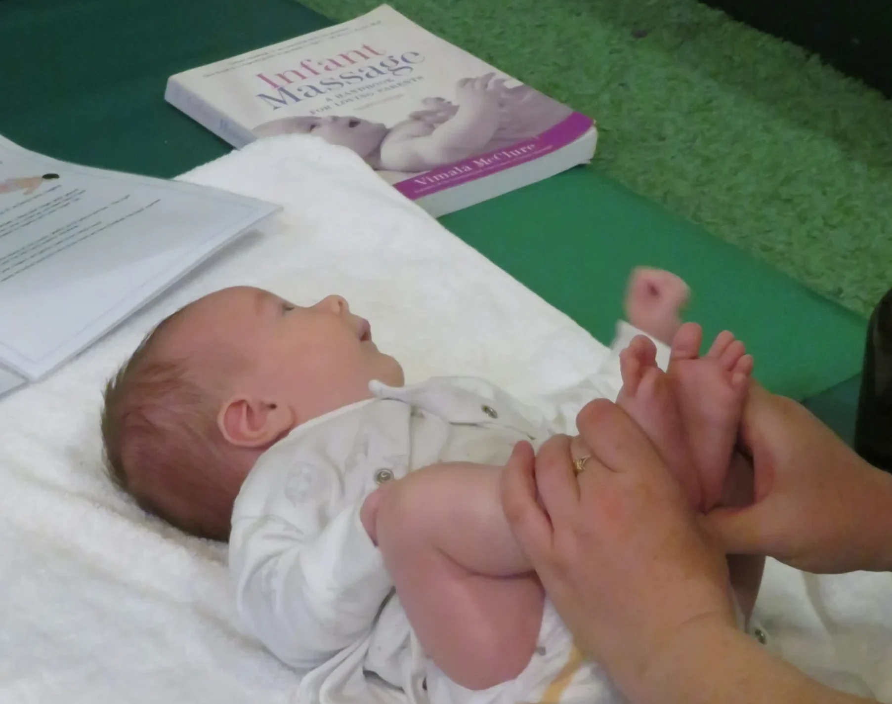 Baby Massage at the Model Village